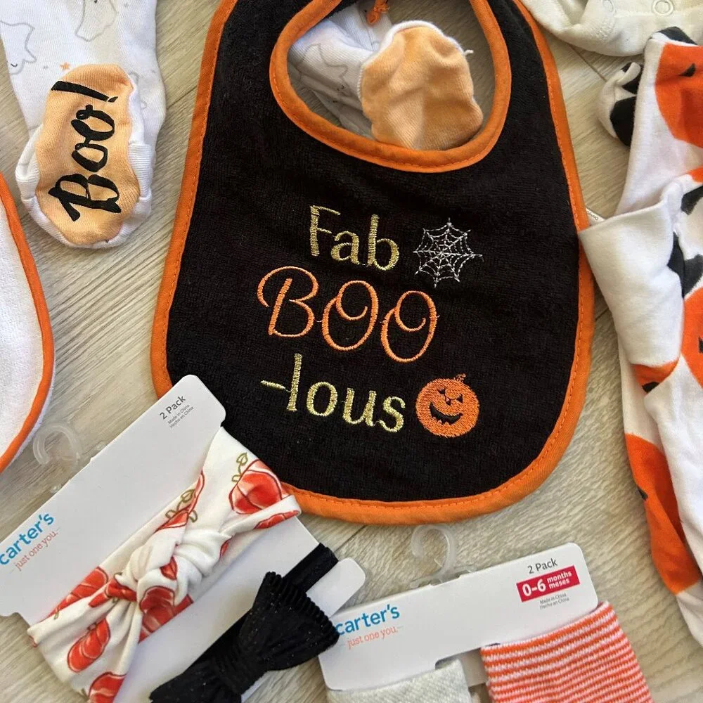 Halloween Baby Outfits and Essentials Bundle NWT - Picture 15 of 16